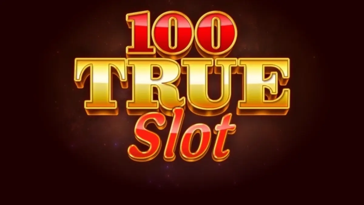 Tampilan visual antarmuka permainan slot 100 True Slot